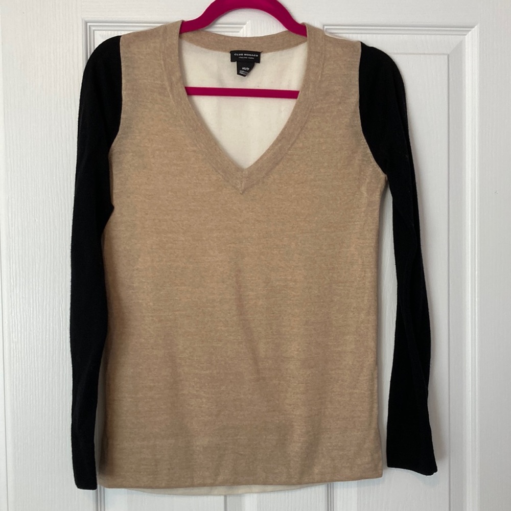 Club Monaco Color Block sweater